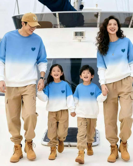 Fall Co-ord Sweatshirts For Parents And Kids