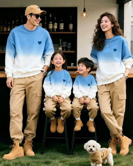 Fall Co-ord Sweatshirts For Parents And Kids