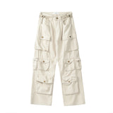 Three-dimensional Patch Pocket Design Multi-pocket Cargo Pants