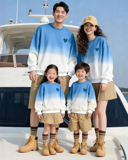 Fall Co-ord Sweatshirts For Parents And Kids
