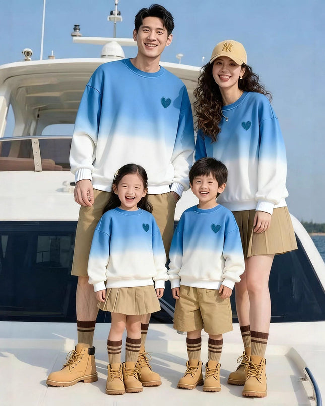 Fall Co-ord Sweatshirts For Parents And Kids
